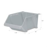 Freezer-Safe Nest-n-Stack Storage Bin 11.4"W x 18"D x 7.6"H