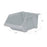 Freezer-Safe Nest-n-Stack Storage Bin 11.4"W x 18"D x 7.6"H
