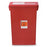 Large Hands-Free Sharps Cart 18gal Sharps Containers - 8.25"W x 12.75"D x 26"H
