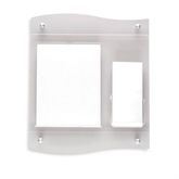 Document Frame and Brochure Holder Document Frame and Brochure Holder with Frost Frame - 19"L x 16"W