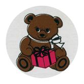 Award Stickers Teddy Bear