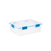 Sealed Storage Container 37qt / 35L - 7"W x 24"L x 8"H