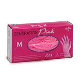Pink 3G Vinyl Gloves Large