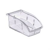Ultra-Clear Bin 4.125"W x 7.375"D x 3.25"H