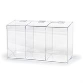 Bulk Dispenser Triple - 18"W x 5.5"D x 11"H