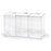 Bulk Dispenser Triple - 18"W x 5.5"D x 11"H