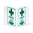 V-Shape Sign First Aid" Sign