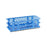 Medline 60-Place 17 mm Test Tube Racks - Test Tube Racks, 60-Place, 17 mm, Blue - MLAB17TRACKB