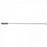 Justman Brush Co Nessler Tube Brush With Bristle - White Bristle Nessler Tube Brush with Fan Tip, 24" Overall Length, 1" Length - 1452
