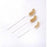 Midland 16in Volumetric Flask Brush - Black Nylon Volumetric Flask Brush, 1-3/4" Dia. x 16" Overall Length - 1786BN