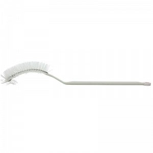 Midland Sci Flask Brush Volumetric - White Nylon Volumetric Flask Brush, 1-3/4" Dia. x 17" Overall Length - 1790-3N