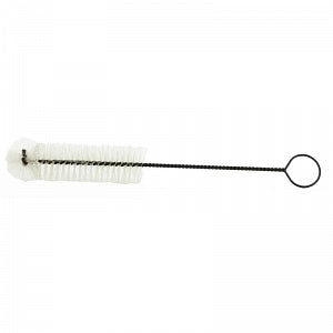 Midland Sci Test Tube Brush Radial - White Bristle Test Tube Brush with Radial Tip, 1-5/8" Dia. x 13" Overall Length - 1824