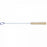 Midland 8in Babcock Test Bottle Neck Brush - Babcock Test Bottle Neck Brush, White Nylon, 1/4" Dia. x 10" Overall Length - 1831
