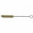 Midland Sci Test Tube Brush Nylon - White Bristle Test Tube Brush with Fan Tip, 10" Overall Length x 7/8 Diameter - 1908