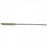 Midland Sci 10in Fan Tip Brushes - White Nylon Test Tube Brush with Fan Tip, 10" Overall Length x 7/8 Diameter - 1909