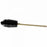 Justman Brush Brush with Wood Handle and Tufted End - Beaker / Jar / Cylinder Brush with Wood Handle and Tufted End, 16" Overall Length - 4111