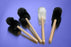 Midland Sci 24in Nylon Beaker Brush WoodHandle - Black Nylon Beaker Brush with Hardwood Handle and Heavy Double Tufted End, 24" Overall Length - 500-24