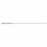 Justman White Polyester Narrow Brush - White Polyester Narrow Tube Brush, 12" Overall Length x 1/2" Diameter - 5309