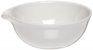 Midland Sci Porcelain Evaporating Dish with Lip - DISH EVAP. W/LIP 35ML 48/CS - 60196