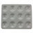 Coorstek Porcelain Color Reaction or Spot Plates - 112X92MM SPOT PLATE CERAMIC - 60427