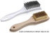 Midland Sci Sm Utility Brush - Small Wood Utility Brush, Stainless Steel - 705064