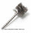 Midland Sci Burr Brush SS - Stainless Steel Burr Brush, 3.5" Overall Length x 1-1/4" Diameter, 0.01 Fill - 718596