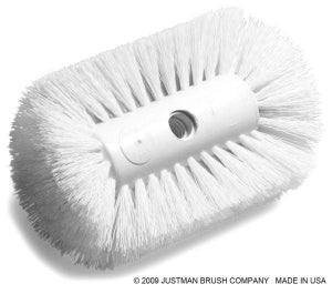 Midland Sci Oval Tank Brush - Oval Tank Brush, White - 910972