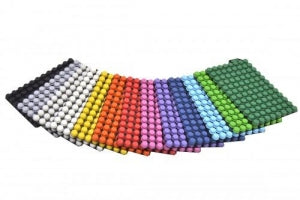 Micronic TPE Push Caps - MAT, CAP CLUSTER LIGHT BLUE - MP53045