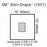 3M Healthcare Steri-Drape with Incise Film - Steri-Drape Small Drape with Incise Film, 15" x 15" - 1021