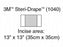 3M Healthcare Steri-Drape Incise and Ophthalmology Drapes - Steri-Drape 2 Incise Drape, 13" x 13" - 1040