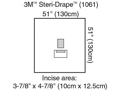 Steri-Drape with Incise Film and Pouch by 3M Healthcare