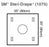 3M Healthcare Wound Steri drapes - Steri-Drape Wound Edge Protector with Accessories, 35" x 35", Ring Diameter 8-5/8" - 1075
