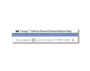 3M Healthcare Comply Gas Plasma Chemical Indicator Strips - Comply Gas Plasma Chemical Indicator, 13/16" x 4" - 1248