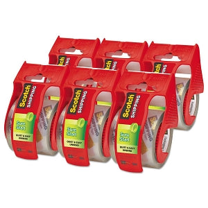 3M Healthcare Scotch Sure Start Easy Unwind Packaging Tape - Scotch 1.88" x 22.2 yd. Shipping Tape with Sure Start Dispenser - 1456