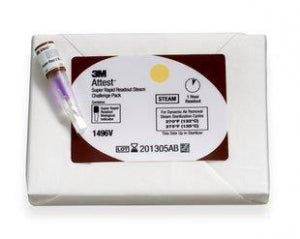 3M Healthcare Attest Auto-reader 490/Components - Attest Super Rapid Readout Steam Challenge Pack - 1496VF