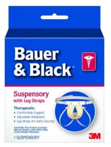 3M Healthcare Bauer and Black Athletic Suspensories - DBD-SUPPORTER, ATHLETIC, W/O LEG STRAP, LG, - 202430