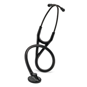 3M Healthcare 3M Littmann Master Cardiology Stethoscopes - 3M Littmann Master Cardiology Stethoscope, Black-Plated Chestpiece and Ear Tubes, Black Tube, 27