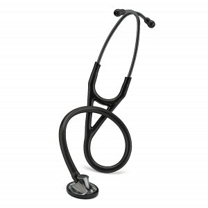 3M Healthcare 3M Littmann Master Cardiology Stethoscopes - 3M Littmann Master Cardiology Stethoscope, Smoke-Finish Chestpiece, Black Tube, 27" - 2176