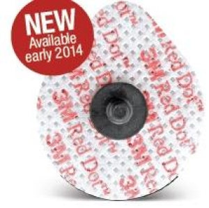 3M Healthcare Red Dot ECG Monitoring Electrodes - ECG Electrode, Red Dot, Pediatric, 3/Bag - 2268-3