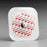 3M Red Dot Diaphoretic Soft Cloth Monitoring Electrodes - Red Dot Diaphragmatic Soft Cloth ECG Monitoring Electrode - 2271-50