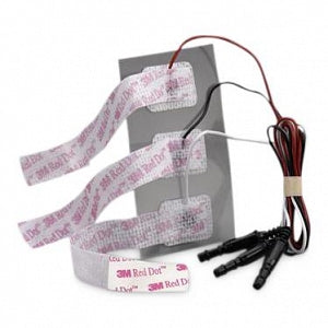 3M Healthcare Red Dottal Limb Band Monitoring Electrodes - Neonatal ECG Electrode, Wired, Limb-Band, 3.5" x 5" - 2284