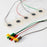 3M Healthcare Red Dot Pre-Wired Monitoring Electodes - Red Dot Prewired Monitoring Electrode - 2289PA