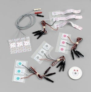 3M Healthcare Red Dot Pre-Wired Monitoring Electodes - Red Dot Prewired Monitoring Electrode, Size L - 2289T