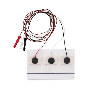 3M Healthcare Red Dot Pre-Wired Monitoring Electodes - Red Dot Prewired Monitoring Electrode, Size L - 2289T