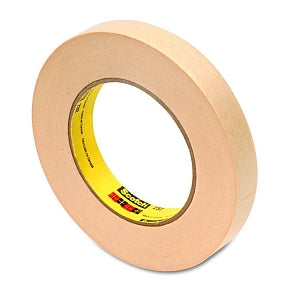 3M Masking Tape - 232 High-Performance Masking Tape, 18 mm x 55 m, 3" Core, Tan - 232-3/4