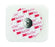 3M Red Dot Monitoring Electrodes with Foam Tape and Sticky Gel - Snap Style ECG Electrode, Adult, Foam, Wet Gel - 2560