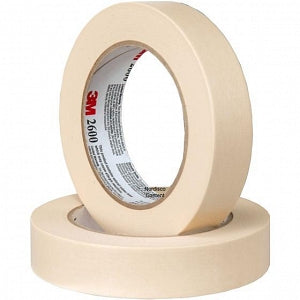 3M Masking Tape - Economy Masking Tape, 0.94" x 60.1-yd., 3" Core, Tan - 260024A