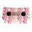 3M Red Dot Repositionable Monitoring Electrodes - Red Dot Repositionable Cloth ECG Monitoring Electrode, Snap, Radiolucent - 2660-3