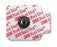 3M Red Dot Repositionable Monitoring Electrodes - Red Dot Repositionable Cloth ECG Monitoring Electrode, Snap - 2670-3