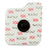 3M Red Dot Repositionable Monitoring Electrodes - Red Dot Repositionable Cloth ECG Monitoring Electrode, Snap - 2670-3